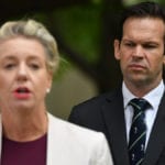 Nationals senators Bridget McKenzie Matt Canavan