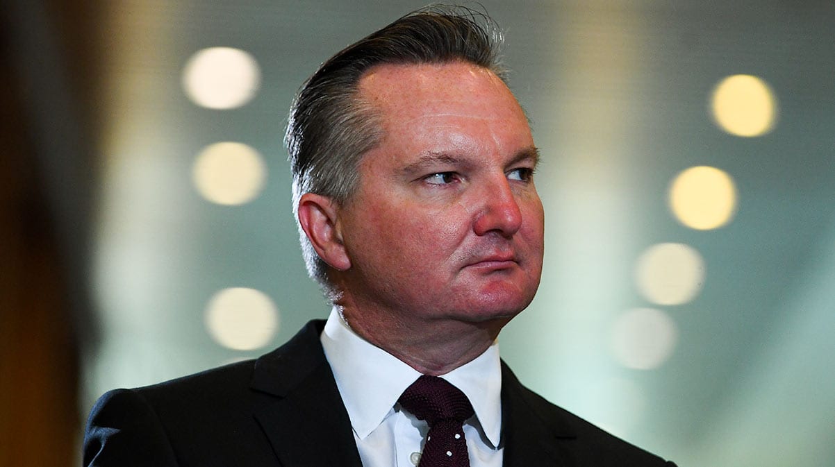 Shadow minister for climate change and energy, Chris Bowen. AAP Image/Lukas Coch