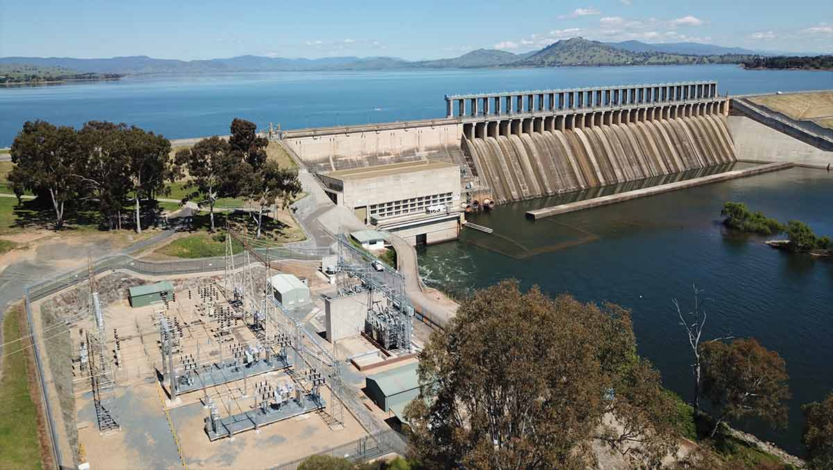 The Hume hydropower station in southern NSW (supplied)