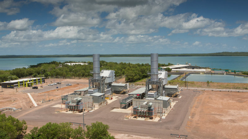 Channel Island Power Station (Credit: Territory Generation)