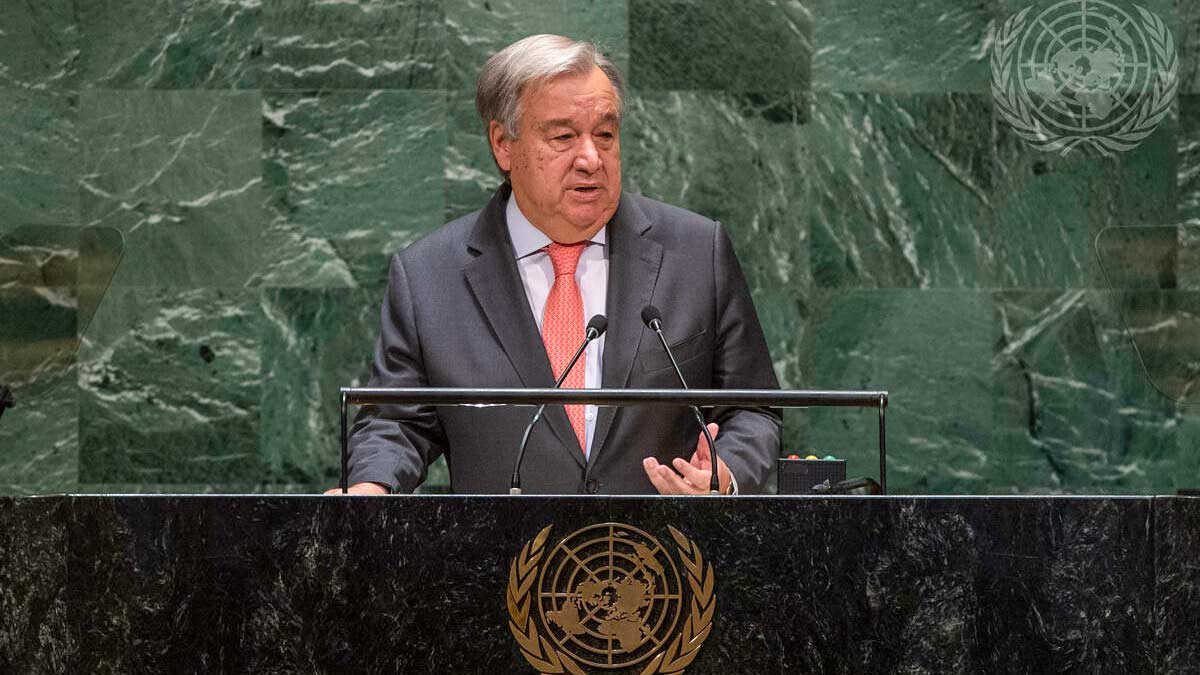 UN Secretary general Antonio Guterres. (Credit: United Nations).