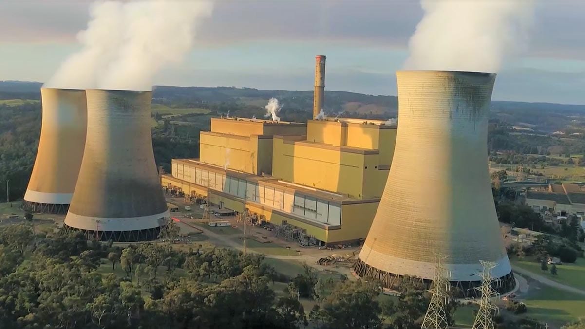 Yallourn power station (supplied).