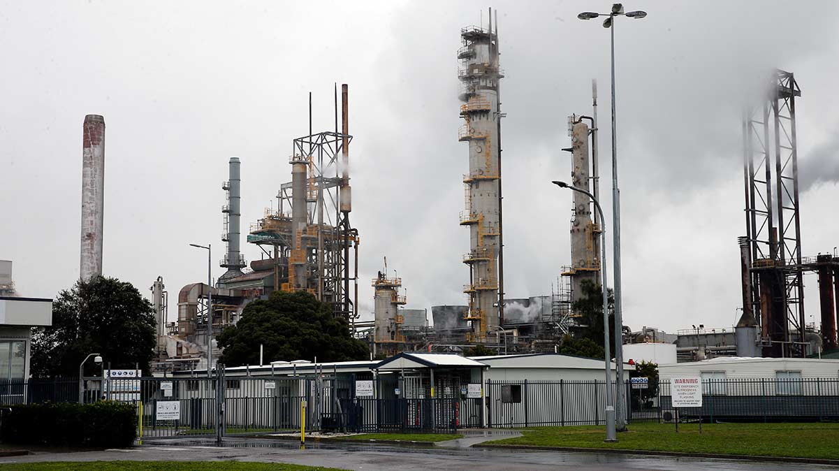 Orica's ammonium nitrate plant on Kooragang Island - AAP - optimised