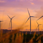 wind turbines sunset australia farm renewables - optimised