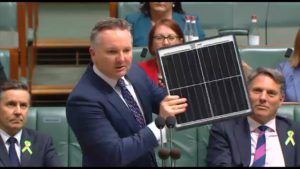 “This is renewable energy, don’t be afraid:” Chris Bowen taunts Coalition in House of Reps