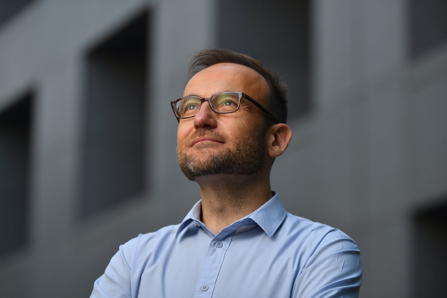 Greens leader Adam Bandt poses for a portrait at Parliament House in Canberra. (AAP Image/Mick Tsikas)