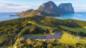 Lord Howe enjoys five days and nights with solar and Tesla battery only