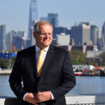 Scott Morrison in New York. (AAP Image/Mick Tsikas)