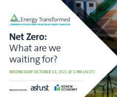 Webinar Transcript: Net Zero – What are we waiting for?