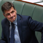 Minister for Energy Angus Taylor during Question Time in the House of Representatives at Parliament House in Canberra. (AAP Image/Mick Tsikas).