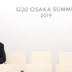 Prime minister Scott Morrison at the 2019 G20 talks held in Osaka, Japan. (AAP Image/Lukas Coch)