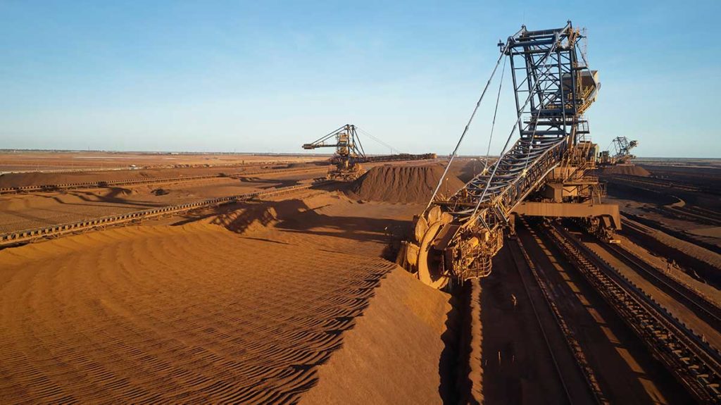Fortescue's operations at Stockyard, Port Hedland (Supplied).