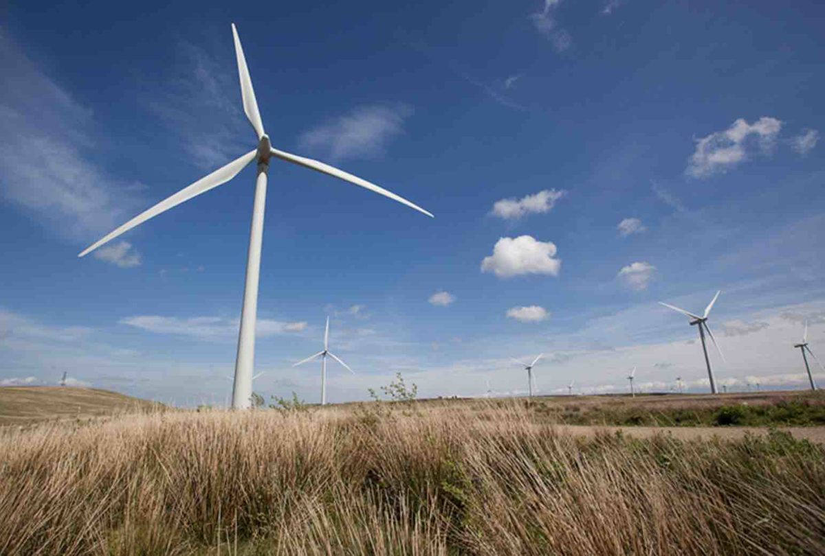 Whitelee wind farm hydrogen electrolyser