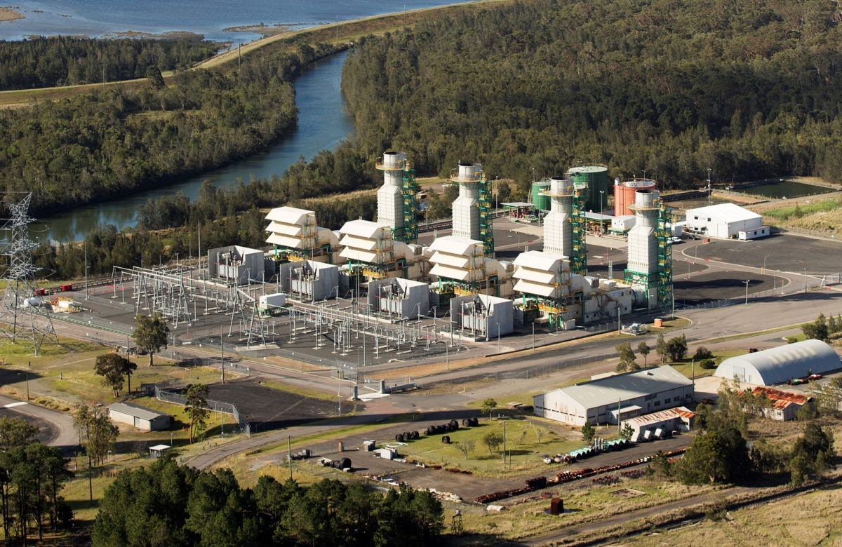 Snowy Hydro's Colongra gas fired power station. (Photo credit: Snowy Hydro).