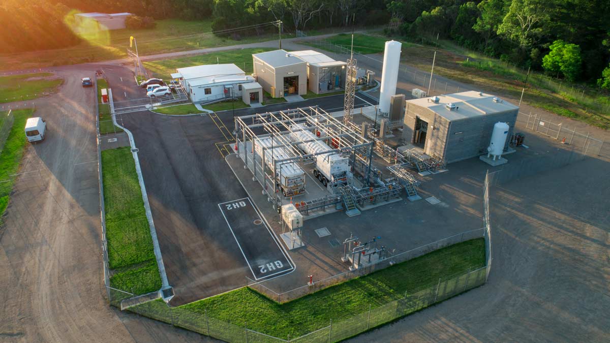 The HESC Liquefaction facility in Hastings, Victoria. (Photo credit: HESC project partners).