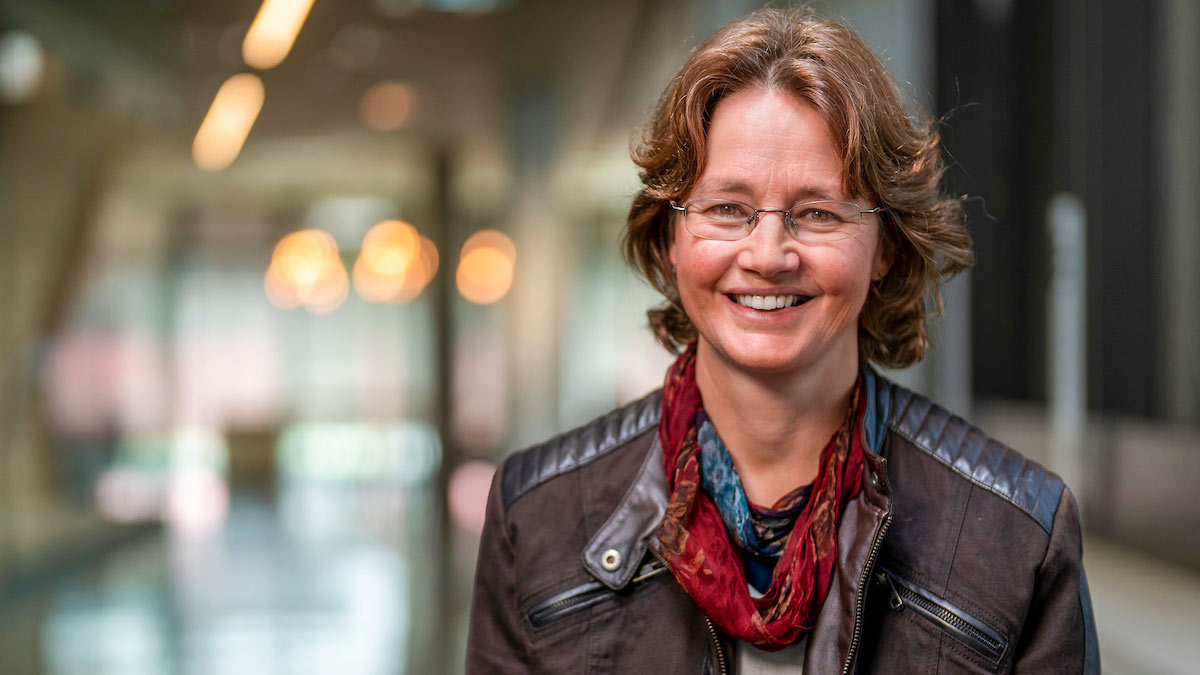 Australian National University solar researcher, professor Kylie Catchpole. The ANU has set a new efficiency record for perovskite solar cells. (Image: Jamie Kidston/ANU).