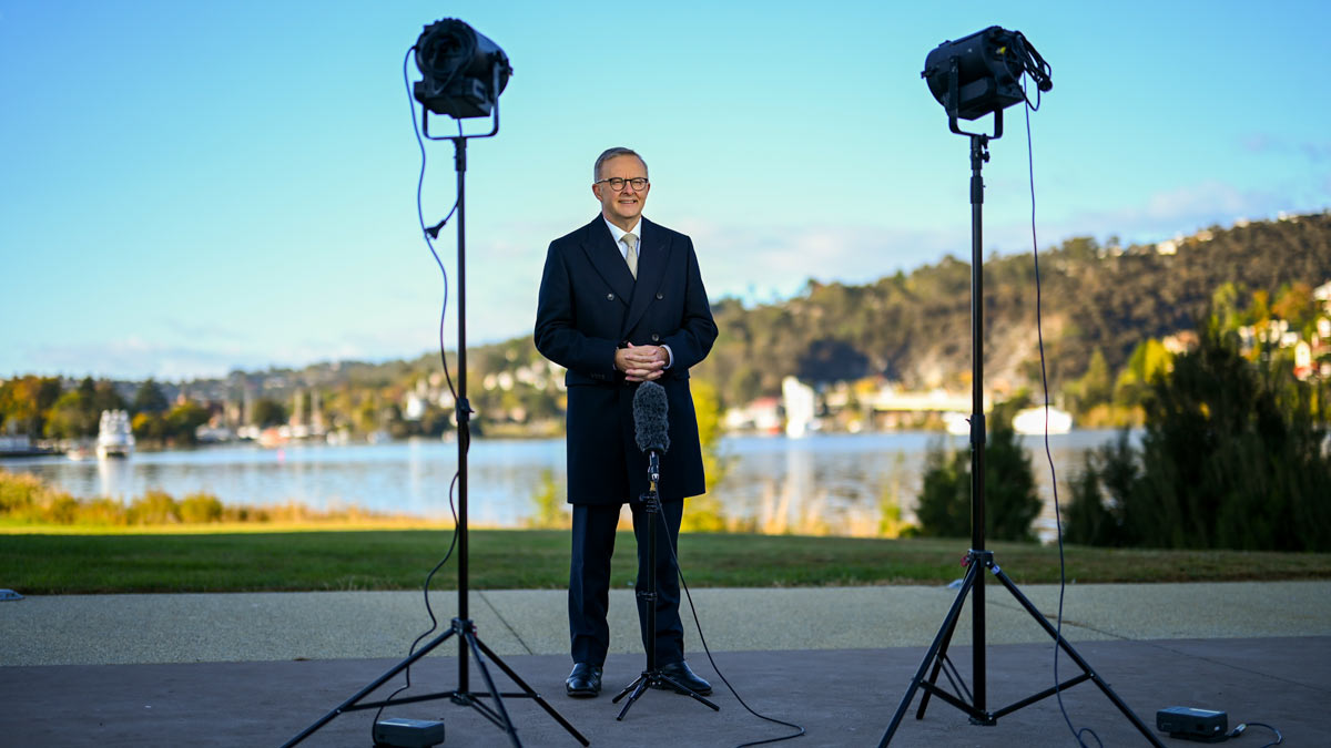 Federal Labor leader Anthony Albanese. (AAP Image/Lukas Coch)