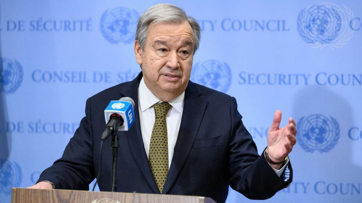 UN Secretary-General António Guterres. (Photo credit: UN Photo/Loey Felipe).