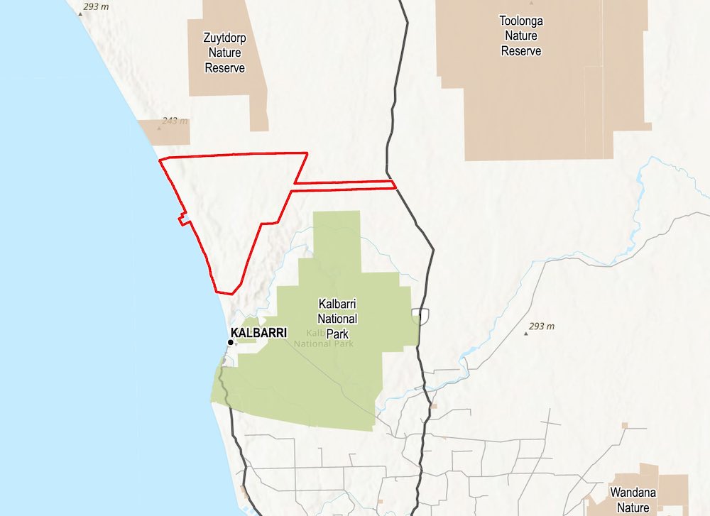 murchison renewables hydrogen ammonia map