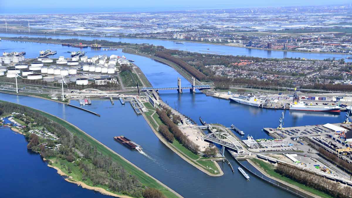 The Port of Rotterdam in The Netherlands (Supplied/Danny Corneliss)