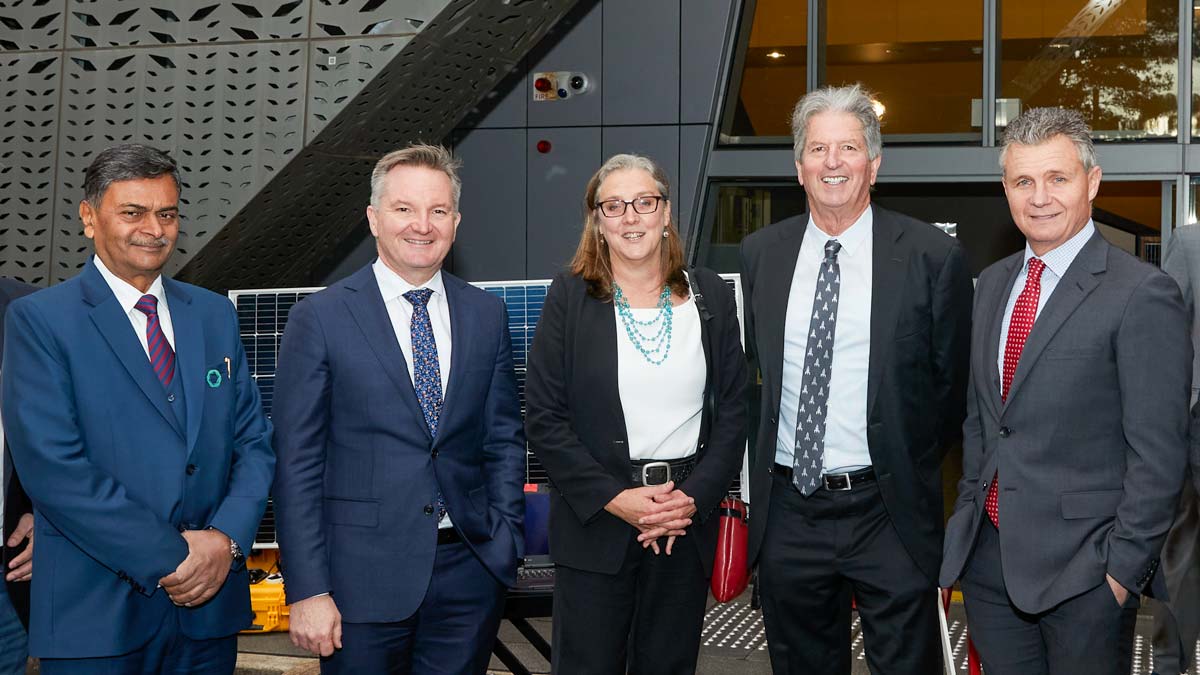Visit to UNSW by Hon Chris Bowen MP, Minister for Climate Change and Energy and Hon Raj Kumar Singh, Minister for Power, New and Renewable Energy (India)