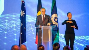 Australia must seize “once in a generation” opportunity on renewables, says Albanese