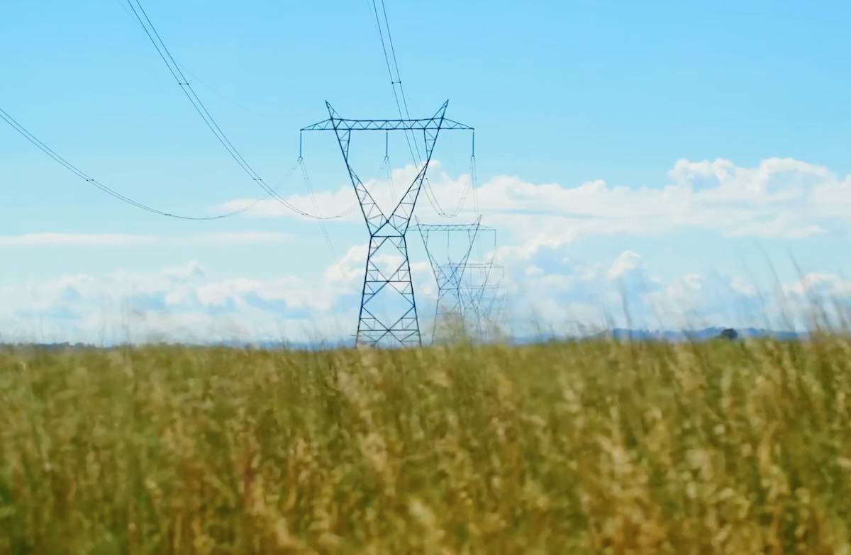 transmission towers