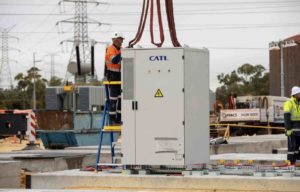 First CATL batteries installed in WA’s biggest utility scale storage project