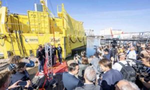 World’s first offshore green hydrogen electrolyser begins production