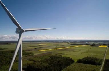 wind turbine field vestas