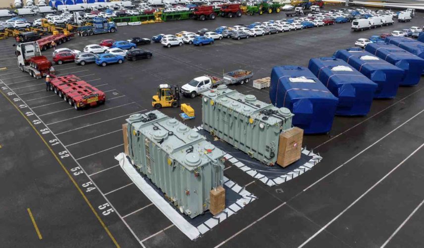 Transgrid's transformer tanks.