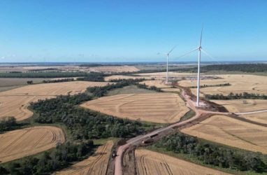 Vestas wind turbines and RES dulacca wind farm qld