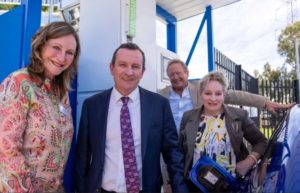 Fortescue opens WA’s first green hydrogen refuelling station for fleet of Toyota Mirais