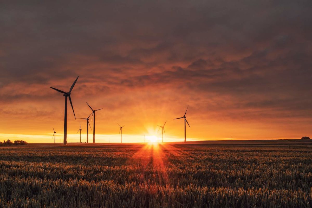 wind turbines