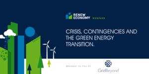 Webinar: Crisis, contingencies and the green energy transition