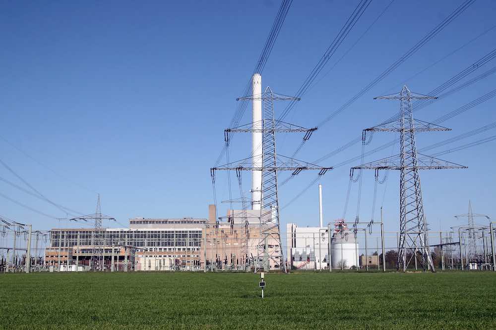 Landesbergen gas fired power plant Germany