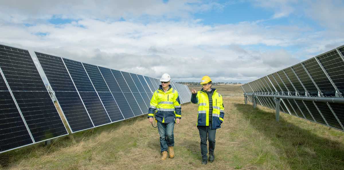 New England solar farm NSW Acen Australia