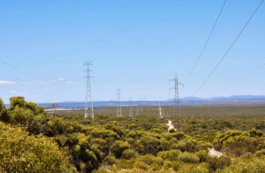 electricity transmission line South Australia tower