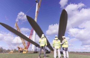 Bullet-proof vests and bomb shelters: Wind farm switches on in Ukraine conflict zone