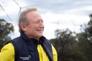 Forrest’s Squadron Energy unveils massive new wind and battery project for NSW