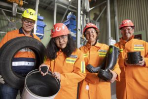 Greener steelmaking cuts carbon using thousands of old car tyres