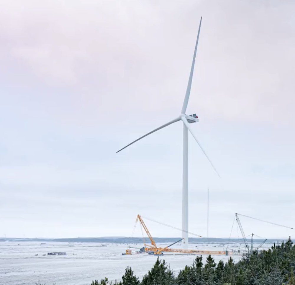 Vestas 15MW offshore wind turbine jutland