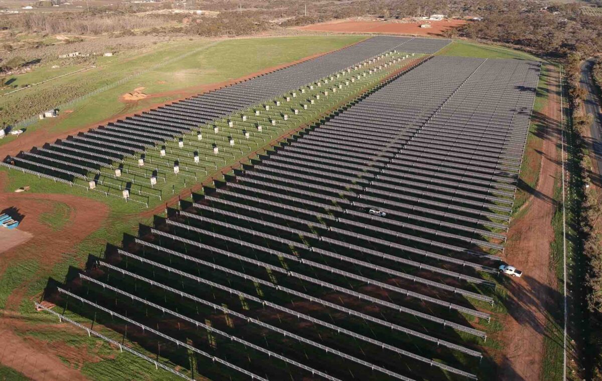 Flow Power switches on "smart" solar farm with battery storage built on old racecourse - Vimarsana News