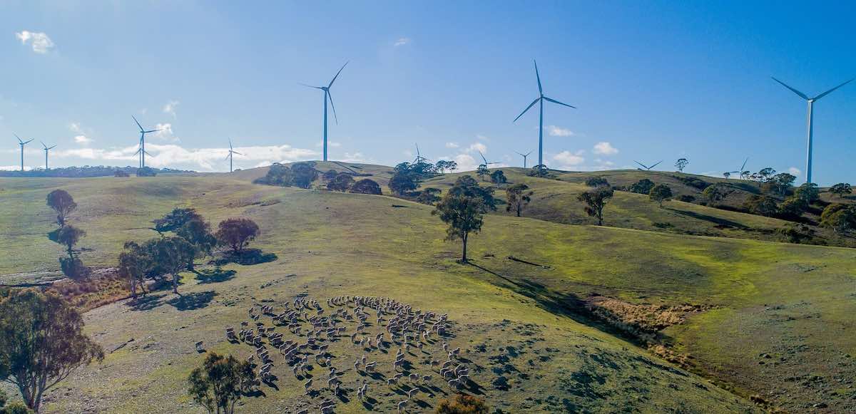 Gunning wind farm NSW Acciona