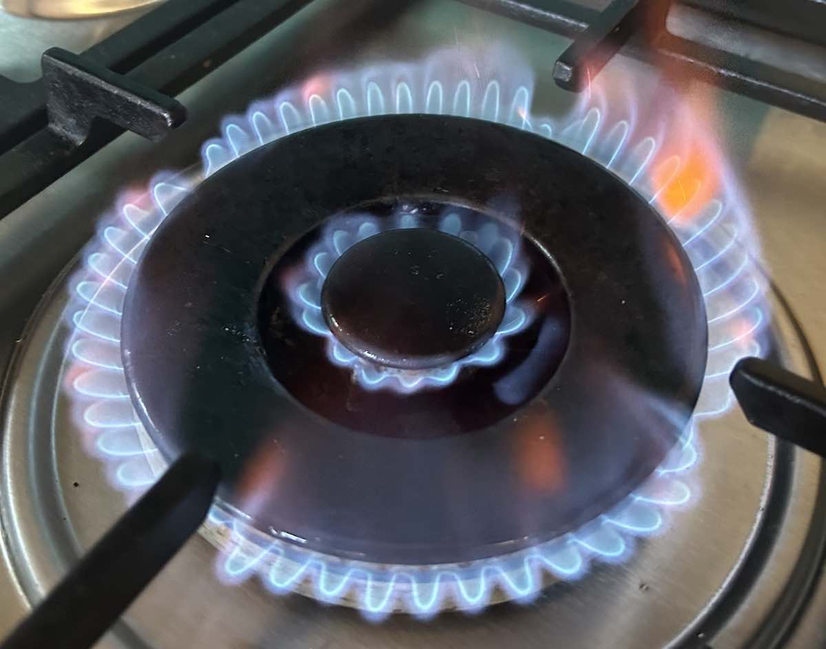 gas burner cooktop stove