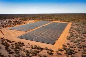 Gold miner completes first of four solar and battery hybrid power stations