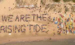 More than 80 people, including 97yo minister, arrested after coal port blockade