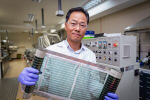 CSIRO notches up record breaking efficiency levels for printed flexible solar cells