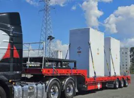 First of 2,600 battery units arrive for installation at Australia’s biggest grid “shock absorber”