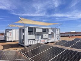 Rapid deployment solar and battery cubes to slash diesel use at WA gold mine